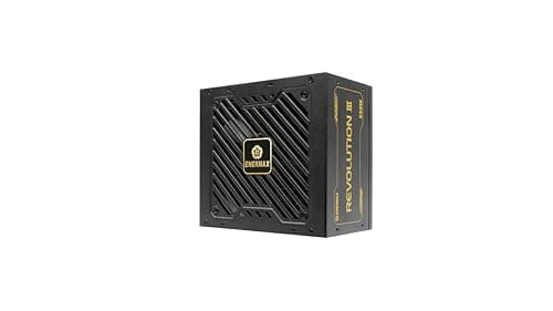 ENERMAX Revolution III 850 Watt | Alimentatore completamente modulare ATX 3.1 | PCIe 5.1 | 80 Plus Gold | ventola FDB silenziosa da 120 mm | Condensatori 105°C | ERV850G-AHG-MAC