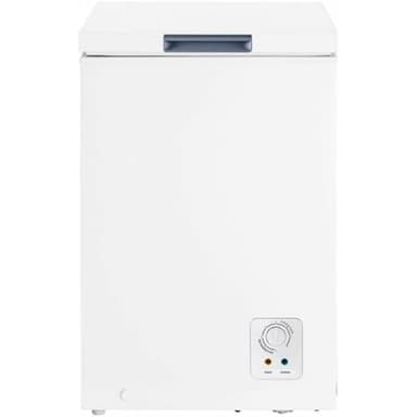 Hisense FT125D4AWE - Cassapanca congelatore orizzontale, capacità 95 l, altezza 85 cm, cestino con manico, My Fesch Choice, Freezer Protect, silenzioso 40 dBA, colore: bianco