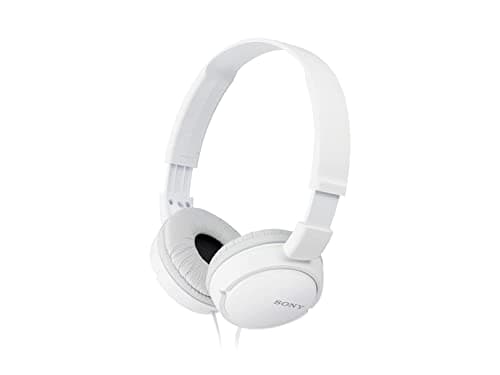 Sony Mdr-Zx110 - Cuffie On-Ear, Bianco, Cablato