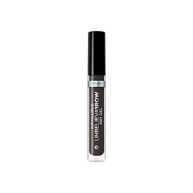 L'Oréal Paris Unbelievabrow, Gel per Sopracciglia a Lunga Tenuta Waterproof, Colore: Ebony (109), 3,4 ml