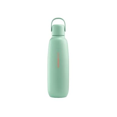 SodaStream Fizz&go Cool - Bottiglia in metallo di menta, lavabile in lavastoviglie, compatibile con Duo, E-Duo, Terra UVM, mantiene caldo e freddo fino a 12 ore, senza BPA, confezione da 1