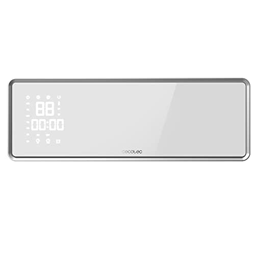 Cecotec Riscaldatore da parete in ceramica ReadyWarm 5350 Power Box Ceramic Connected con 2000W, schermo LED e controllo Wi-Fi (5350 Power Box Ceramic Connected)