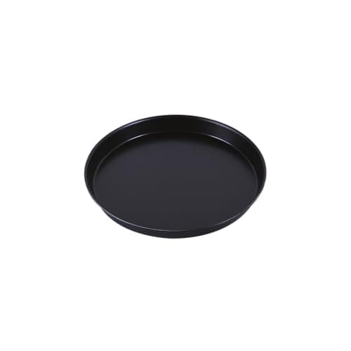 Paderno 11740-26 Teglia Tonda per Pizza, Focacce e Torte con Bordi Alti, Cottura Uniforme, PFOA Free, Ferro Blu, 26 cm