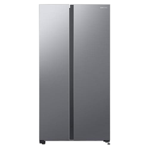Samsung Frigorifero Side by Side Samsung Air Space AI RS62DG5003S9/EF, Wifi, All Around Cooling, SpaceMax, Ice Maker, 655 L, LxAxP: 91,2 x 178 x 71,6 cm, Metal Inox