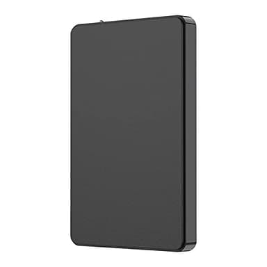 SUYING Hard disk esterno Hdd da 2 TB / 500 GB, 120 GB, 80 GB, USB 3.0 portatile di backup, adatto per PC desktop, Ps4, laptop, Xbox, Smart TV (120 GB, nero)