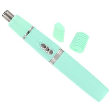 IWOWHERO 1 Pc tagliacapelli elettrico per sopracciglia kit spray tagliacapelli per naso da uomo trimmer infila epilatore per la depilazione rasoio per sopracciglia addominali Green