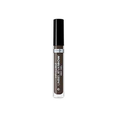 L'Oréal Paris Unbelievabrow, Gel per Sopracciglia a Lunga Tenuta Waterproof, Colore: Dark Brunette (108), 3,4 ml