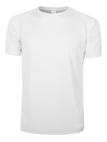 CHEMAGLIETTE! T Shirt Uomo Palestra - Maglietta Manica Corta Padel, Maglia Calcio Tennis Running Tecnica Sportiva Traspirante, Magliette Allenamento Run T