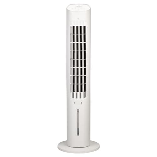 ARDES - AR5R09 Raffrescatore Evaporativo a Torre EOLO TOWER - Telecomando, Serbatoio 3 Litri, Base Oscillante Comandi Touch e Display - 3 Velocità e Timer 12h