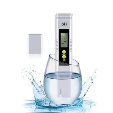 Misuratore ph Misuratore ph Piscina Intervallo di prova 0-14 PH, Misuratore digitale del PH dell'acqua per acqua, adatto per acquari, idroponica, piscine, test acqua potabile, ecc.
