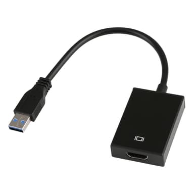 Wonvify Adattatore da USB a HDMI, Adattatore USB 3.0/2.0 a HDMI Cavo Multi-Display Video Converter, Supporta Mirroring e Modalità Espansione Adattatore Video Multi Display Compatibile con Windows7,8,1