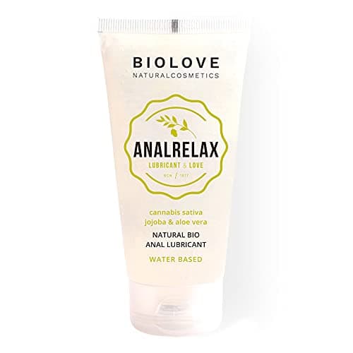 Biolove Anal Relax Gel Lubrificante Anale a base d'acqua con jojoba, cannabis e aloe vera (100ml)