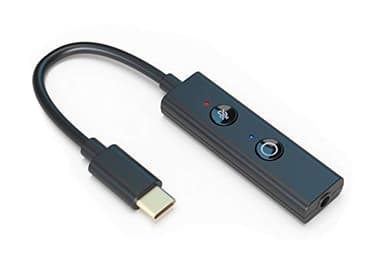 CREATIVE Sound Blaster Play! 4 audio hi-res, Scheda Audio esterna USB-C con dac, amplificatore, compatibile per Windows, MAC, PS4, PS5, PC, cuffie, Laptop, Smartphone, Tablet