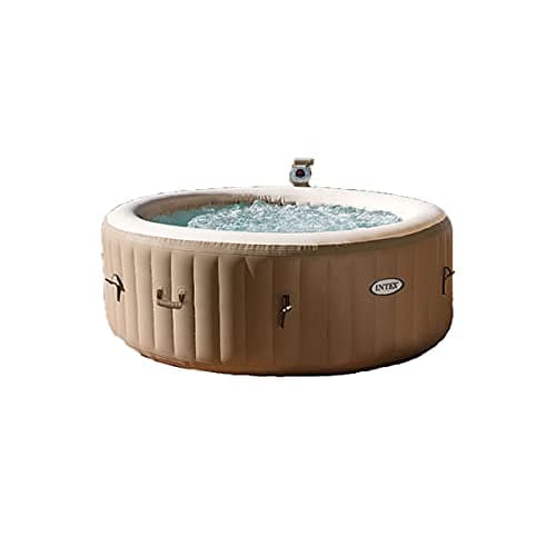 Intex 28404 - Pure Spa Bubble Therapy con Pompa, 795 litri, Riscaldatore e Sistema Purificazione Acqua, 196x71 cm, 4 Posti, Beige 2018