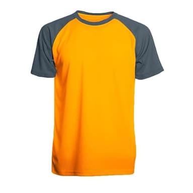 Niscioma T-Shirt Run T Ultra Trail in Poliestere con Colore a Contrasto - Ideale per Corsa, Traspirante e Leggera - Abbigliamento Sportivo da Uomo - Varie Taglie e Combinazioni di Colore Disponibili