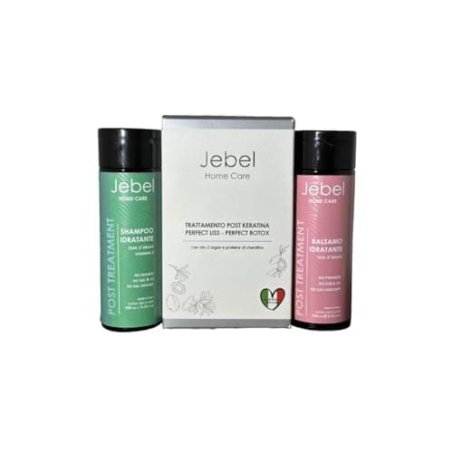 Jebel - kit post trattamento - Prodotti per capelli - Mantenimento Liscio Brasiliano - Balsamo Idrtante e Riparatore - Shampoo Idratante e Riparatore - kit professionale