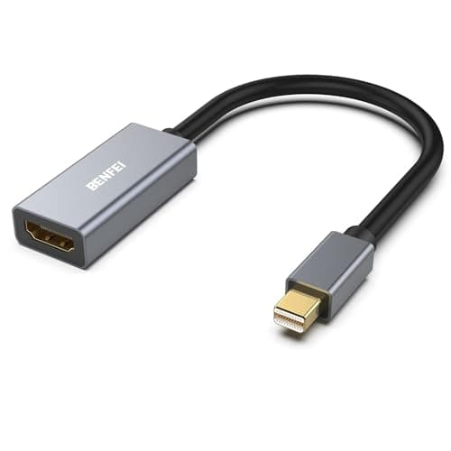 BENFEI Adattatore Mini DisplayPort (Thunderbolt 2) a HDMI 4k, Unidirezionale Mini DisplayPort Computer a HDMI Monitor Per MacBook Air/Pro Microsoft Surface Pro/Dock Monitor Proiettore