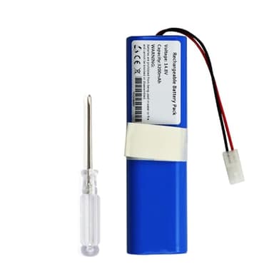 3200mAh Batteria per Qihoo 360 S6 Robotic Vacuum Cleaner Spare Parts Accessories Replacement Batteries 14.8V