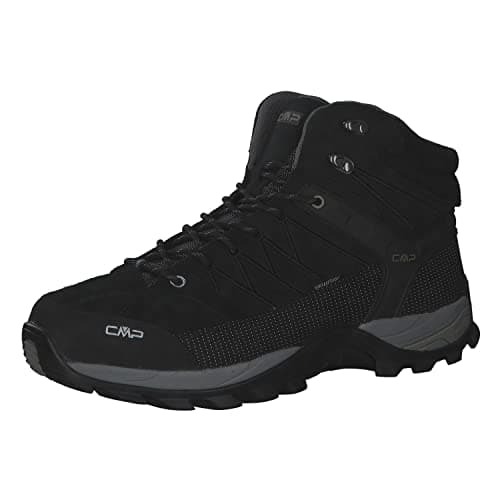 CMP Rigel Mid Trekking Shoes Wp, Scarpe da trekking Uomo, Nero Grey, 44 EU