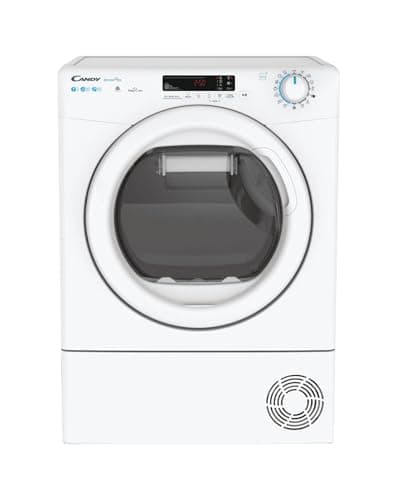 Candy Smart Pro Slim Asciugatrice Slim 7 Kg, Pompa di Calore, Libera Installazione, Classe A+, Connessione Wi-Fi + BLE, Controllo da App, Avvio Programmabie, 59,6 x 46,5 x 85 cm, Bianca - CSO4H7A1DE-S