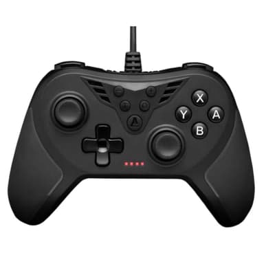 THE G-LAB - K-Pad Helium - Controller PC e PS3 con USB - Gamepad PS3 per Gaming con Vibrazione Integrata - Joystick PC con 12 pulsanti, 4 trigger (2 personalizzabili) - Controller per PC, PS3