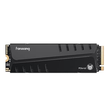 fanxiang SSD 2TB PCIe4.0 NVMe SSD M.2 2280 Unità a Stato Solido Interna con Cache DRAM, Dissipatore di Calore, Fino a 7400MB/s, Perfettamente Compatibile con PS5(S770)