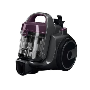 Bosch Serie 2, Aspirapolvere a Traino Senza sacco, Compatto, Sistema di Filtraggio Igienico, Viola, BGC05AAA1
