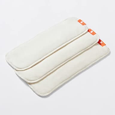 Bambino Mio, Rivoluzionario pannolino riutilizzabile – Daily Boost – Confezione da 3 morbidi inserti per pannolini per una maggiore assorbenza