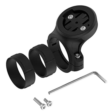 HUAYUWA Supporto per fanale posteriore per bicicletta, compatibile con Garmin Varia Rearview Radar RTL510 RTL515 RVR315 Edge 130 530 830 1030 1040, adatto per barre da 25,4 mm, 28,6 mm, 31,4 mm