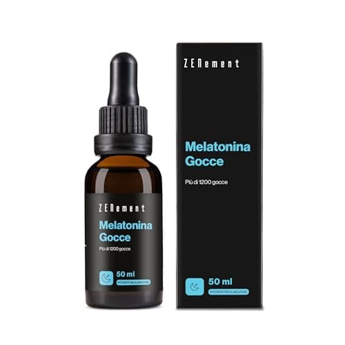 Melatonin Pura, Integratore Alimentare Junior di Melatonina in Gocce | Favorisce il Sonno e Combatte il Jet Lag | Gusto Vaniglia | Bambini e Adulti | 50 ml | Zenement