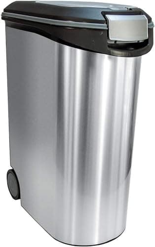 CURVER CONTENITORE PER ALIMENTI K&BZ Metallizzato 20KG 54L