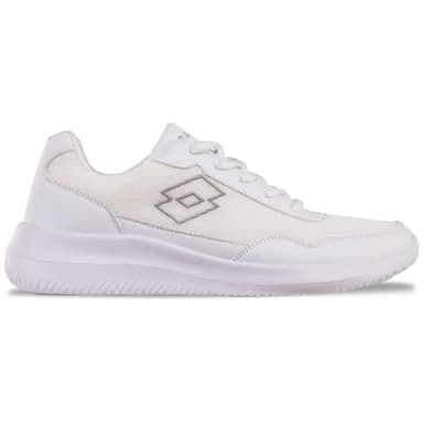 Lotto, Scarpe da Ginnastica Unisex-Adulto, White Lt Grey, 40 EU