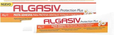 Algasiv Protection Plus Pasta Adesiva Per Protesi Totali E Parziali Con Camomilla Naturale, 40 g
