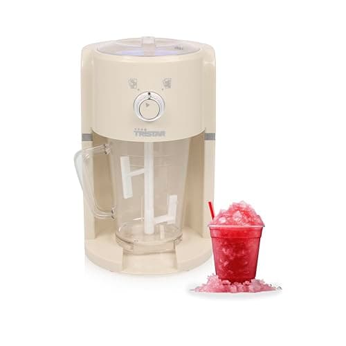 Macchina per granite Tristar - 2 dimensioni di ghiaccio tritato - 250 g di ghiaccio al minuto - contenitore da 1,1 L - scomparto per il ghiaccio da 600 ml - KD-7310