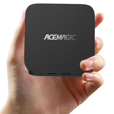 ACEMAGICIAN V1 Mini PC, Intel Twin Lake-N150 (fino a 3,6GHz), 16GB DDR4 512GB SSD,Mini Computer con W11 Pro | RJ45 | 4K HDMI+DP | WiFi 5 per Ufficio, Scuola
