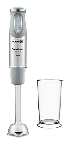 Moulinex Quickchef 1 in 1 Mixer ad Immaersione, 800 W, 10 Velocità, Tecnologia Powelix, Bicchiere 800 ml, Paraschizzi, DD650D
