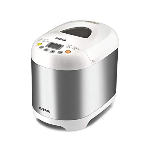 G3 Ferrari G10078 Macchina del pane, 550W, 3 Livelli di doratura, Corpo INOX, 19 Programmi, Gluten Free, Yogurt, Marmellata, Finestra di controllo, Ricettario incluso