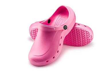 ESTRO Zoccoli Donna Sabot Uomo - Zoccoli Sanitari Donna Unisex Ciabatte Uomo Gomma Ciabatte Plastica F92 (39, Rosa)