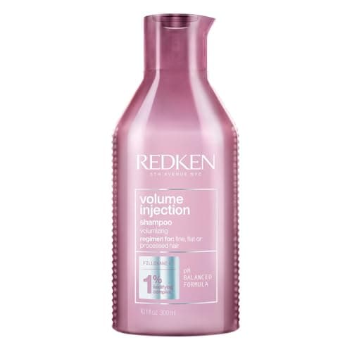 Redken | Shampoo professionale Volume Injection, Volumizzante per capelli lisci e piatti, 300 ml