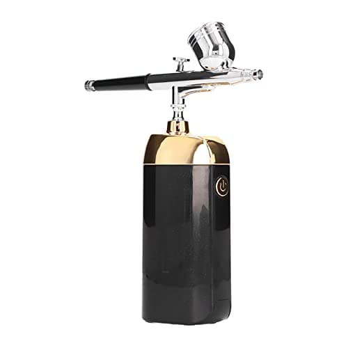 Aerografo Portatile per il Viso con Ossigeno, Nebulizzatore per il Viso con Ricarica USB Idratazione Profonda per la Colorazione del Modello per il Trucco (#1)