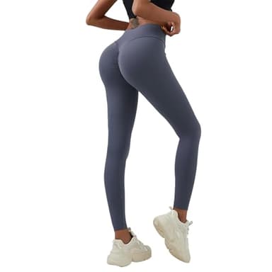 Neteson Leggins Sportivi Donna Push Up Booty Scrunch Leggins Dimagranti Pantaloni Palestra Vita Alta Opaco Senza Cuciture Pantacollant Anticellulite Yoga Fitness