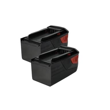 vhbw 2x batteria compatibile con Hilti TE6-A36, TE6-ALi, CPC 36V, TE 6-A36 AVR, TE 500-A36 attrezzi da lavoro (3000 mAh, Li-Ion, 36 V)
