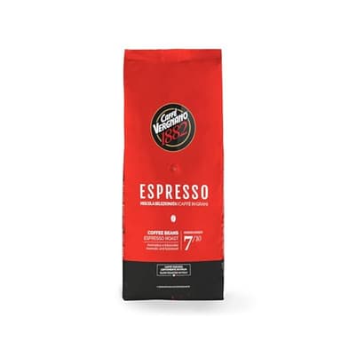 Caffè Vergnano 1882 Caffè in Grani Espresso - 1 confezione da 1 Kg