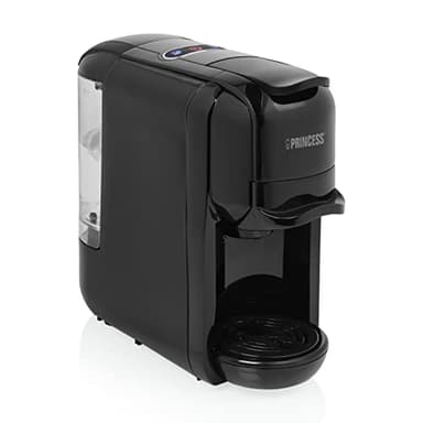 Princess Macchina da caffè multi capsula in acciaio 3 in 1 - 19 bar - 0,6 L - adatta per Nespresso, Dolce Gusto e varie capsule o cialde ESE - 249452