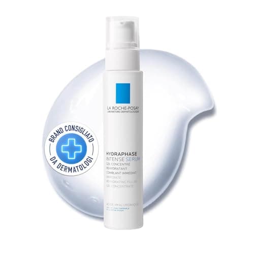 La Roche-Posay Hydraphase Intense, Siero Viso, Idrata e Leviga la Pelle del Viso, Idratazione per 24h, Arricchito con Acido Ialuronico, Arginina, Serina e Acqua Termale di La Roche-Posay, 30 ml
