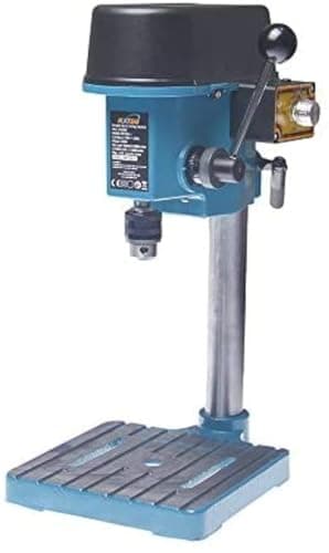 KATSU 100W Mini Trapano a Colonna Supporto per Banco da Lavoro con Interruttore Elettronico a Velocità Variabile e Mandrino da 6 mm per Legno, Metallo e Plastica