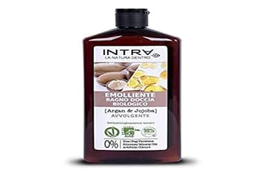 INTRÀ Argan & Jojoba Bagno Doccia Biologico Emolliente - 400ml