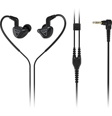 BEHRINGER MO240 AURICOLARE IN EAR MONITOR BLACK NERO