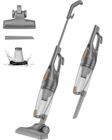 Redkey P5 400W Aspirapolvere Con Filo, 4M Scopa Elettrica Con Filo, 14KPa Aspirapolvere Senza Fili, 1200ml Scopa Elettrica Senza Fili