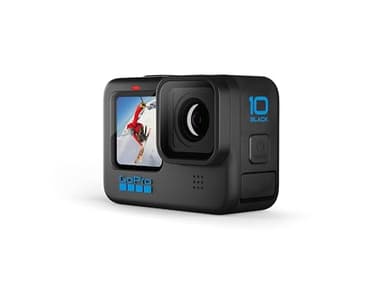 GoPro Pacchetto HERO10 Black: include fotocamera HERO10 Black, The Handler (impugnatura flottante), batteria ricaricabile e custodia per il trasporto